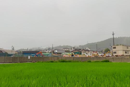 オークワ予定地の写真