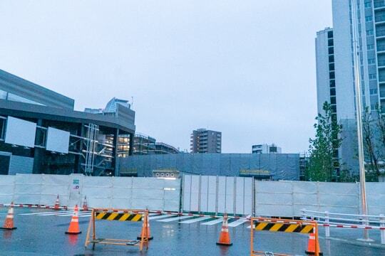 新道路予定地の写真