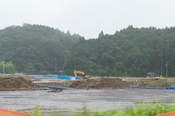 工事の様子の写真
