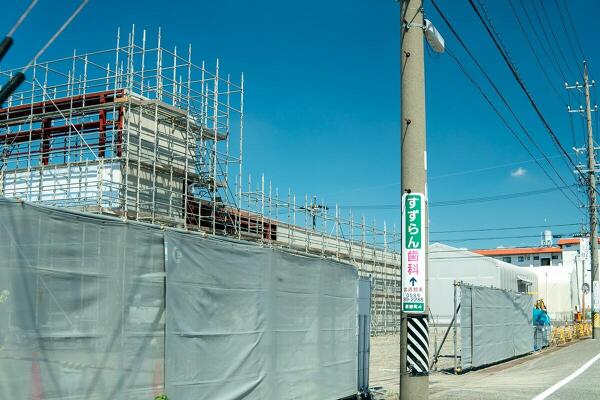 Vドラッグ大垣南店の工事の写真