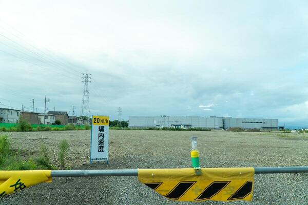 予定地の写真