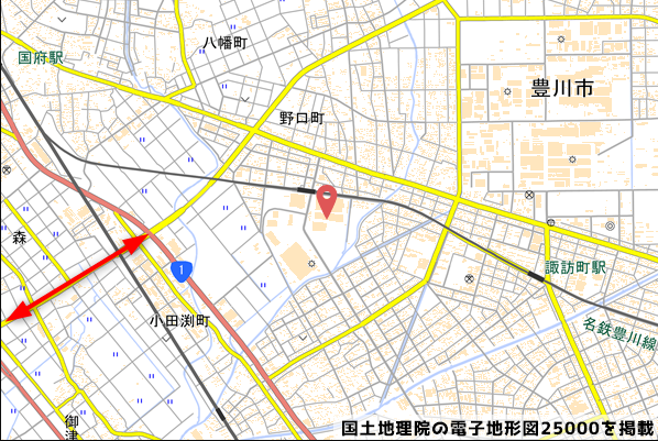 スズキ豊川工場跡地の写真