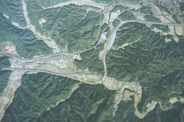 1978(昭和53)頃の今須カーブの区間の写真