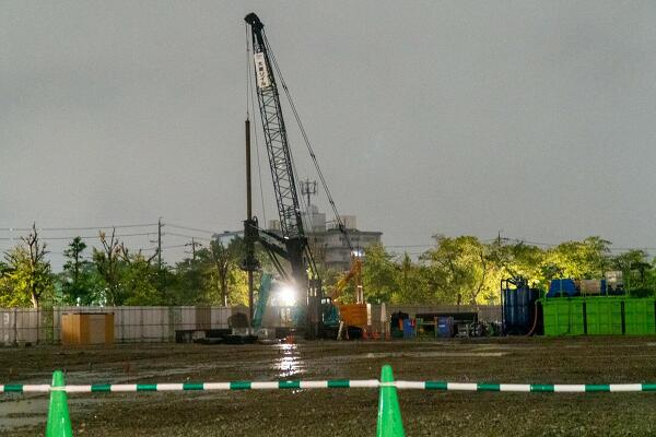 重機がいっぱいの写真