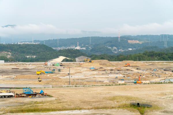 基礎工事の写真