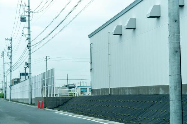 住宅街側の写真