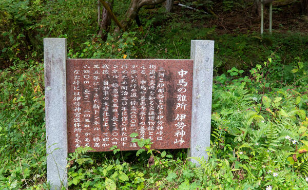 中馬の難所の写真