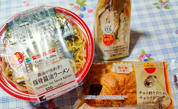 購入品の写真