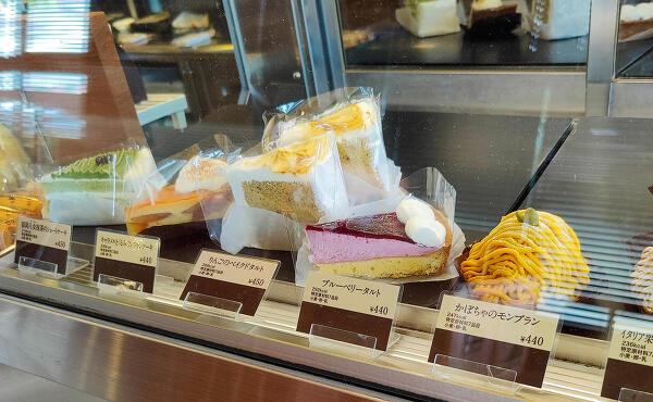 ケーキ類の写真
