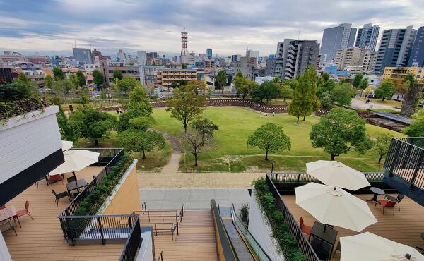 フードコートからの景色の写真