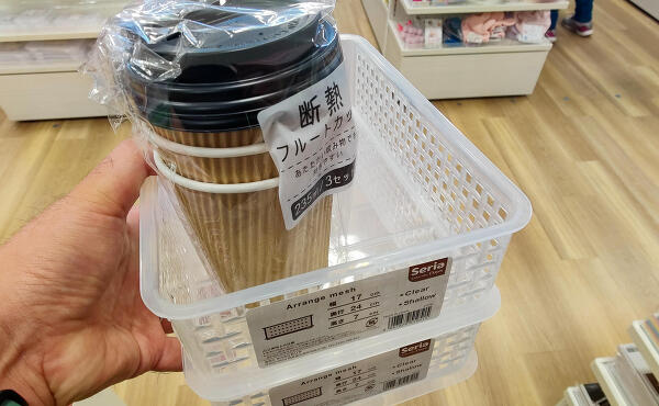 セリア 可児御嵩店の購入品の写真