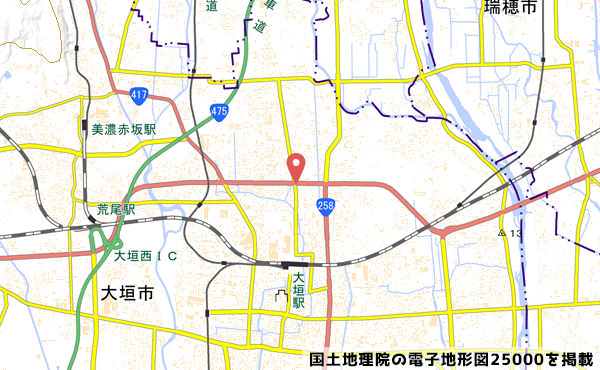 予定地地図の写真