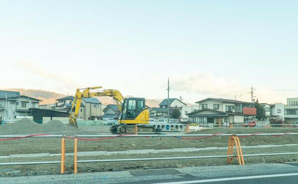 明科駅前の写真