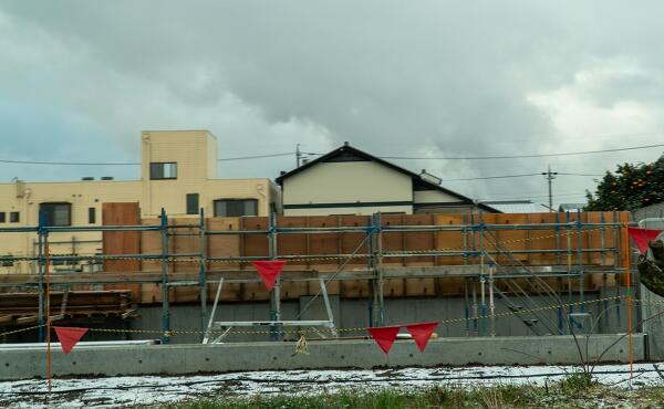 基礎工事の写真