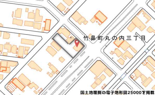 旧店舗の土地の写真