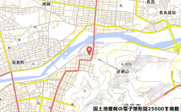 地図の写真