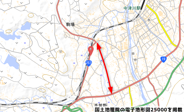 ( 仮称 )ラ・ムー中津川店の予定地の写真