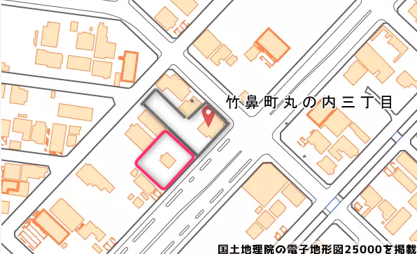 地図の写真