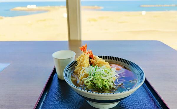 エビ天玉そばの写真