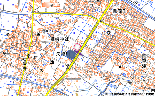 地図の写真
