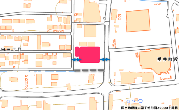 地図の写真