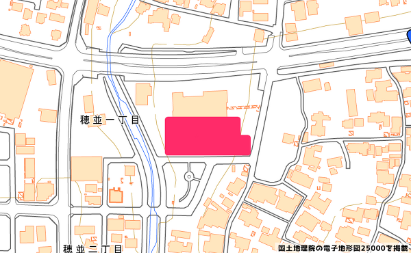 店舗の地図の写真