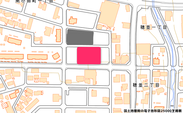 地図の写真