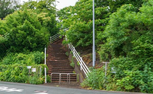 バス停の写真