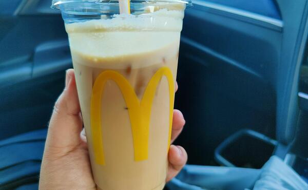 マックカフェカフェラテの写真