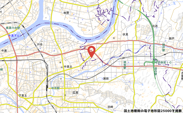 ドラッグコスモス御嵩上恵土店の予定地の写真