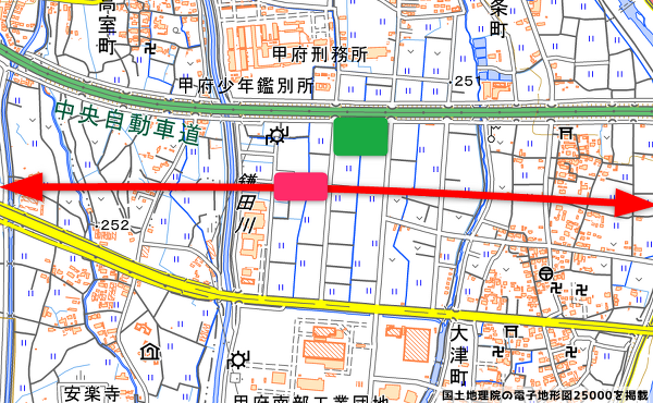 駅の予定地の写真