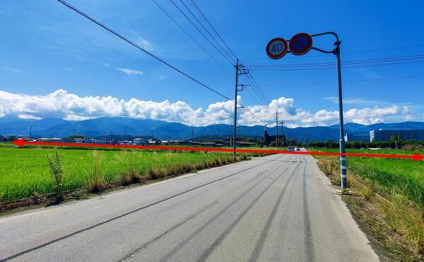 線路はこんな風の写真