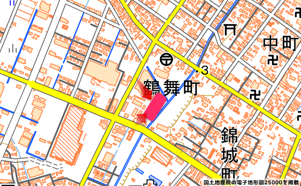 店舗の配置の写真