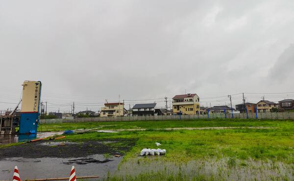 オークワ予定地の写真