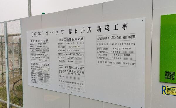 各種標識の写真
