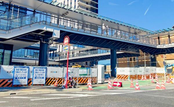 工事の完成時期の写真