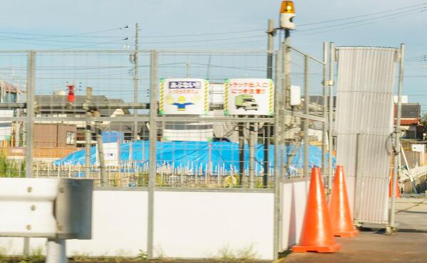 アオキスーパー福徳店の工事の写真