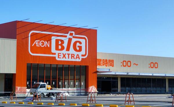 店内も空っぽの写真
