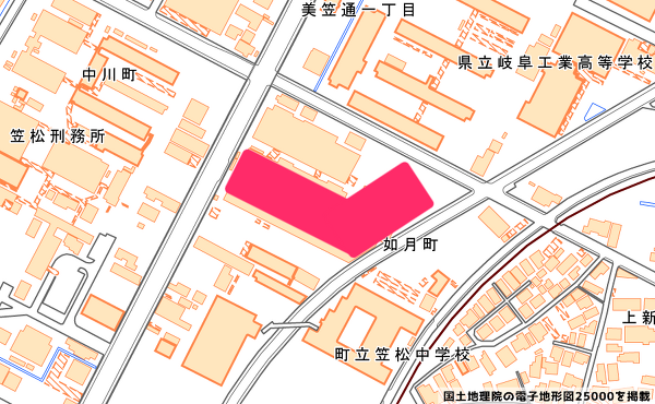(仮称)ヨシヅヤ笠松店の配置の写真