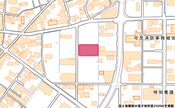 地図の写真