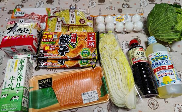購入品の写真