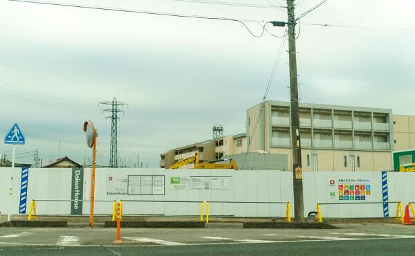 ドラッグコスモス中富店の予定地様子の写真