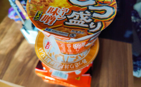 私の買いだめ品の写真