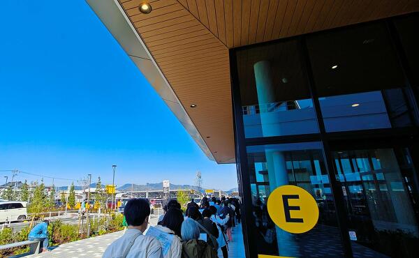 イオンモール豊川の様子の写真
