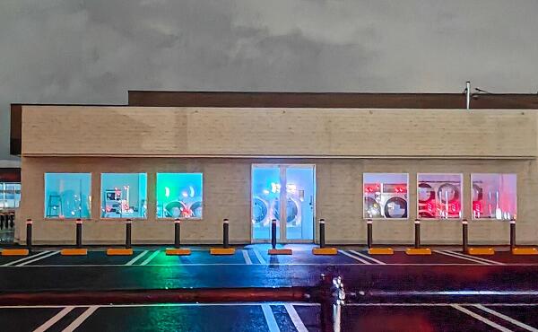 コインランドリーの写真