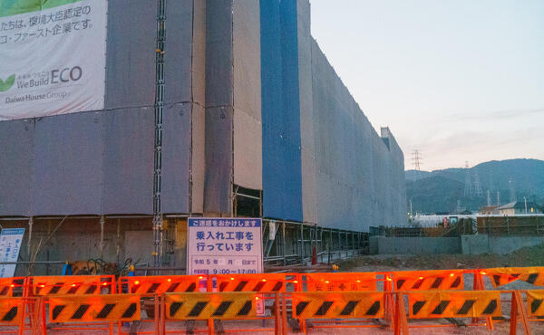 乗り入れ工事の写真