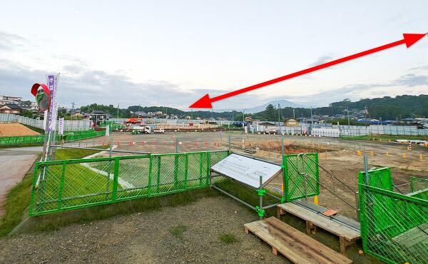 岐阜県駅予定地の写真